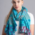 SCIARPA COTONE HANDBLOCK