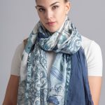 SCIARPA PETCHWORK SETA COTONE