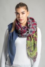 SCIARPA LANA PATCHWORK