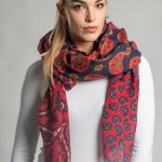 SCIARPA LANA PATCHWORK