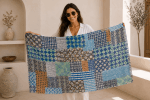 SCIARPA COTONE HANDBLOCK - immagine 2