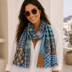 SCIARPA COTONE HANDBLOCK
