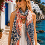 SCIARPA COTONE HANDBLOCK