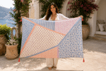SCIARPA COTONE HANDBLOCK - immagine 2